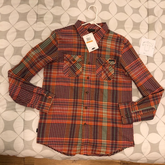 Oakley Other - Oakley “Spiracle Woven” flannel long sleeve shirt.